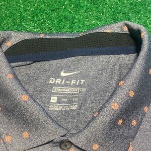 Mens Nike Dri-Fit all over print golf polo. Size XXL.